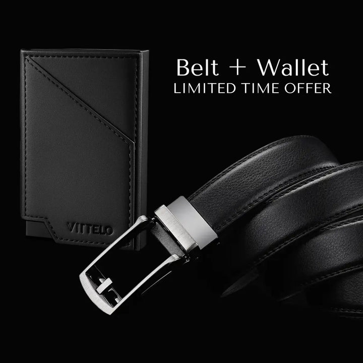 Vittelo Belt & Wallet - Limited Time Offer
