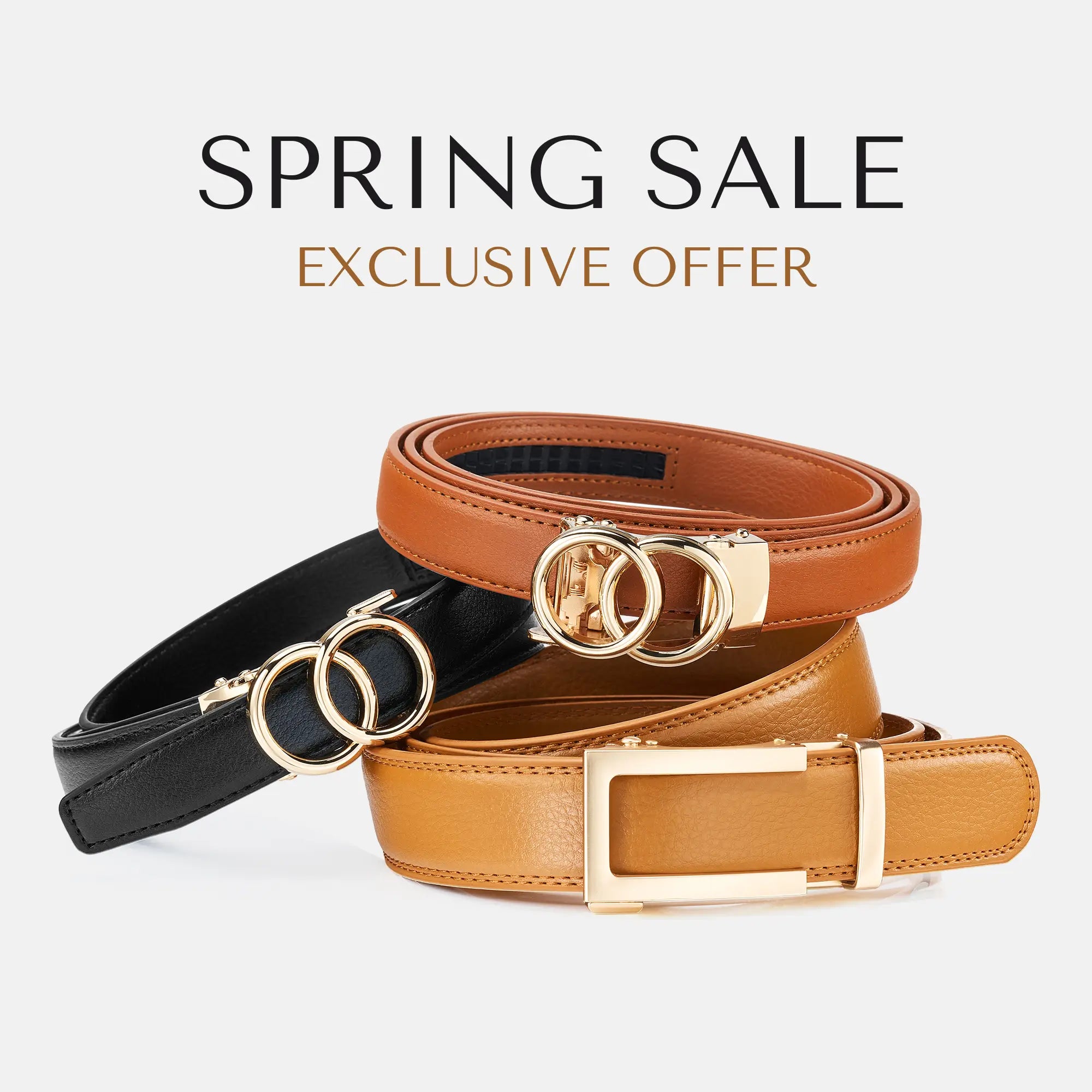 Vittelo Belt Women | 3 Pack