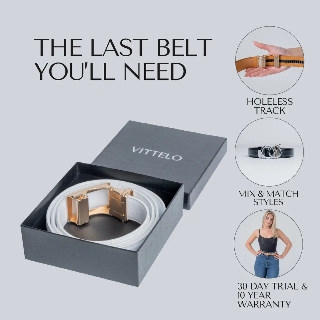 Vittelo Belt Women - 2 Pack Bundle
